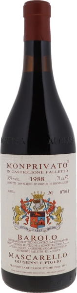 1988 Barolo Monprivato