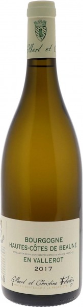 2017 Bourgogne Hautes-Côtes de Beaune Blanc En Vallerot, "Felettig"